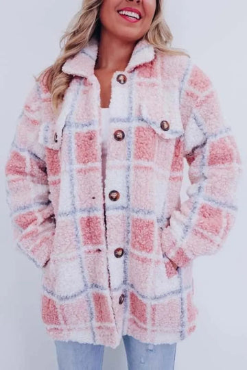 Warm Plaid Jacket