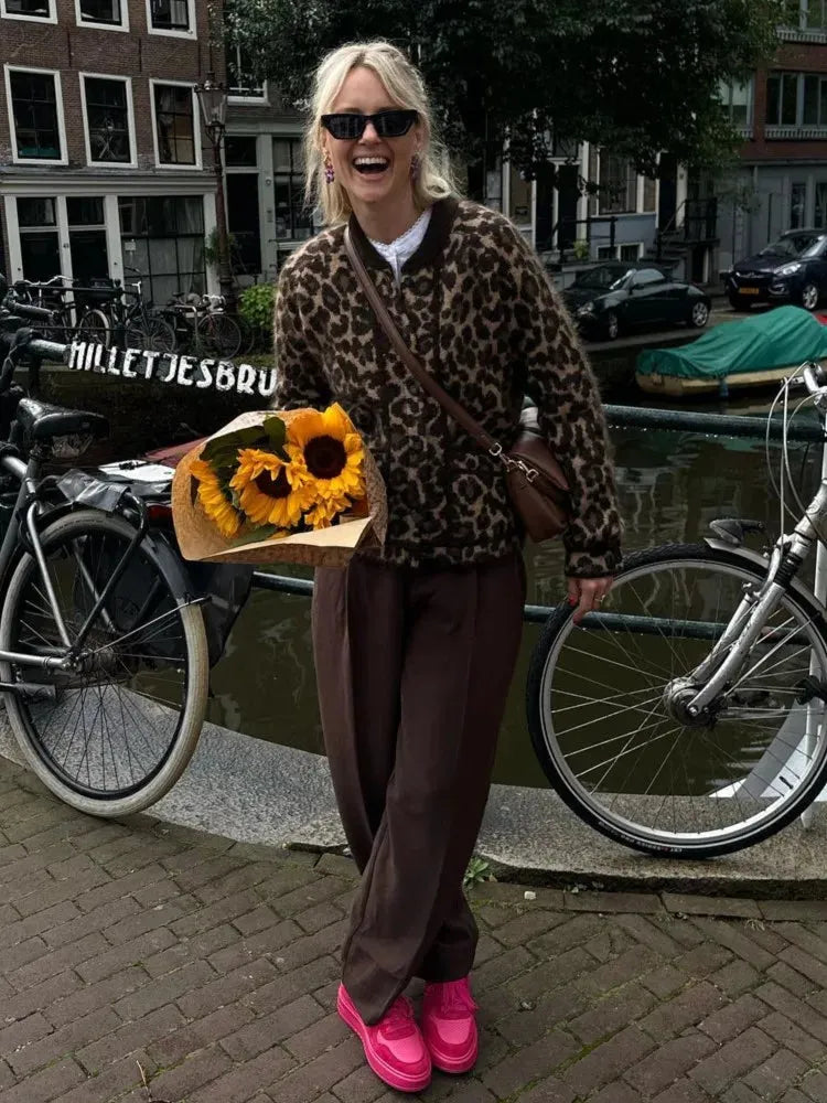 Leopard Cardigan