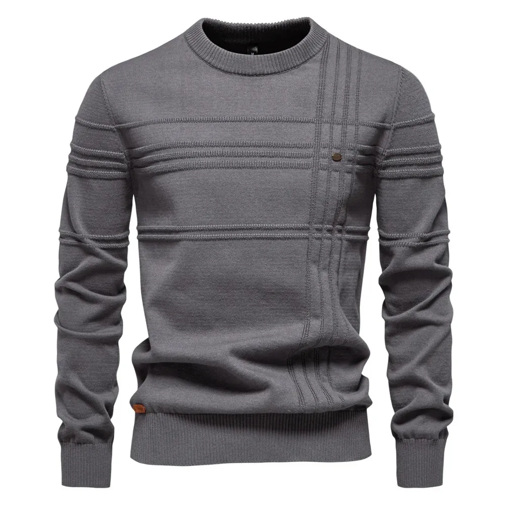 Men's Textured Sweater