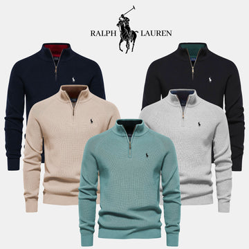 R&L Maglione Uomo con Zip